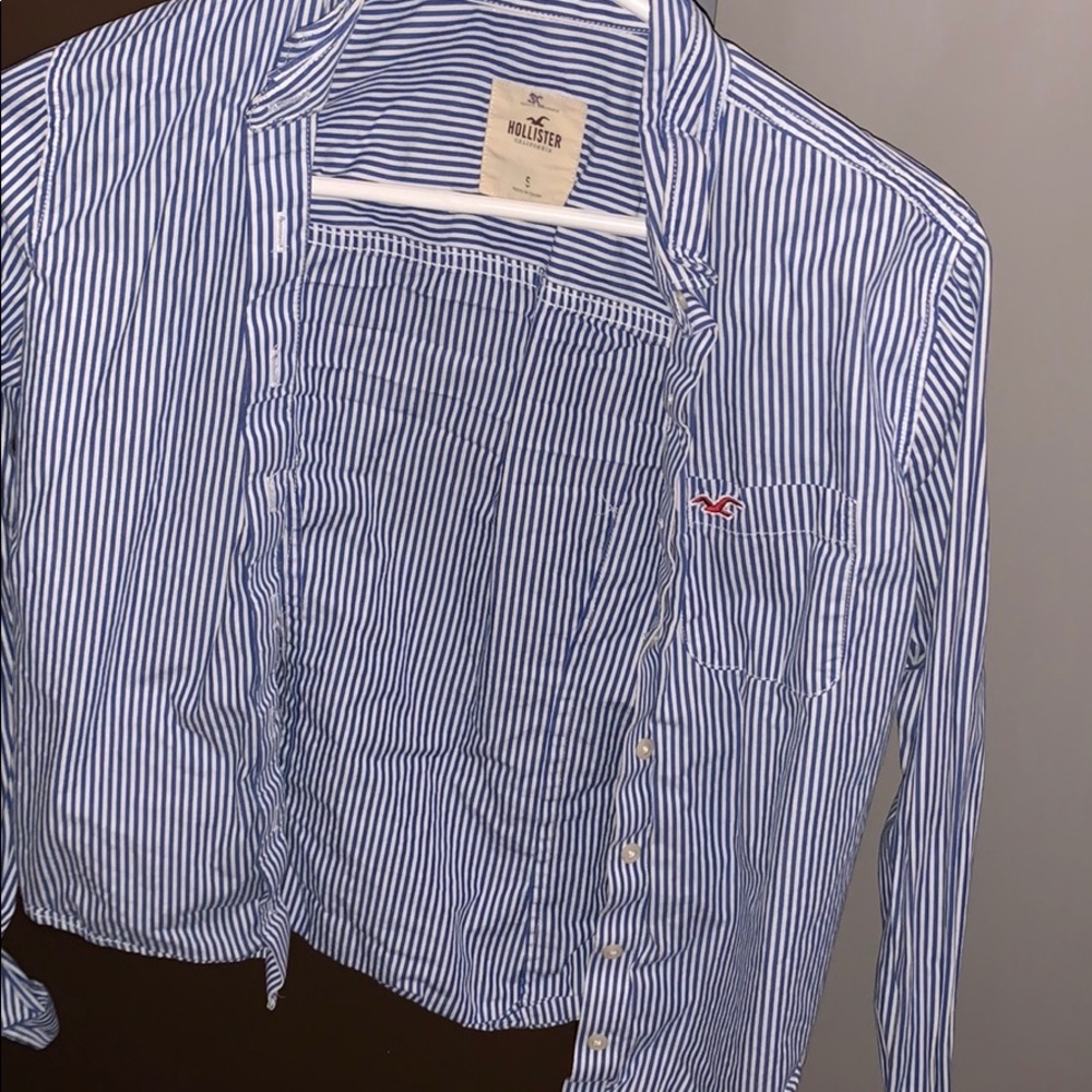 hollister button up